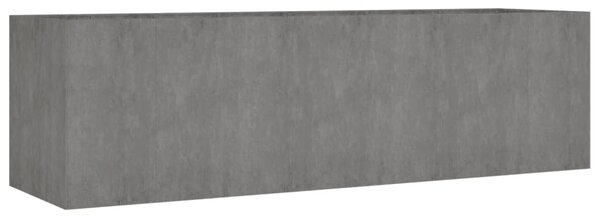Zahradní vyvýšený záhon 280 x 80 x 80 cm cortenová ocel
