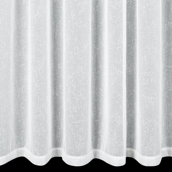ZÁCLONA NA PÁSCE KELLY 140X270 CM BÍLÁ