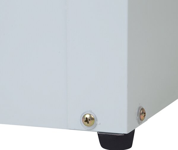 Úložný box CEBROSA 165 cm 70 cm Kov Světle šedá