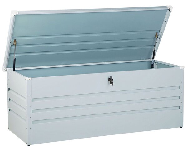Úložný box CEBROSA 165 cm 70 cm Kov Světle šedá
