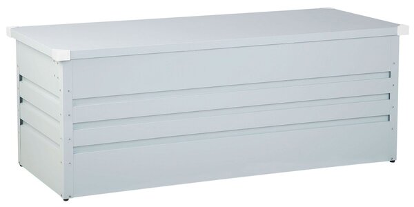 Úložný box CEBROSA 165 cm 70 cm Kov Světle šedá
