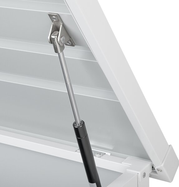 Úložný box CEBROSA 165 cm 70 cm Kov Světle šedá
