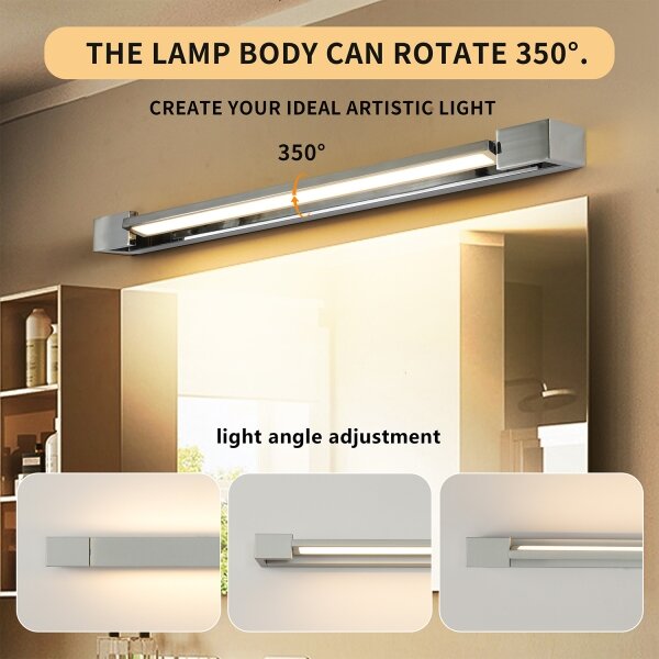 Brilagi-LED Koupelnové osv. zrcadla AQUA LINE LED/18W/230V 60 cm IP44 lesk chrom