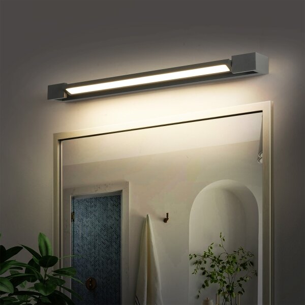 Brilagi - LED Koupel. osvětlení zrcadla AQUA LINE LED/18W/230V 60 cm IP44 antr