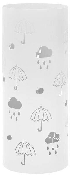 Stojan na deštníky Umbrellas - ocelový | bílý