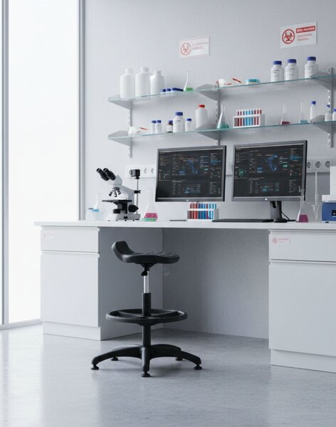 Židle Lab Stool Ring Base
