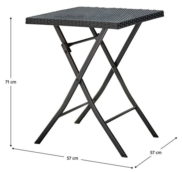 Zahradní set Barva 210987 (černá) (Pro 2 osoby)