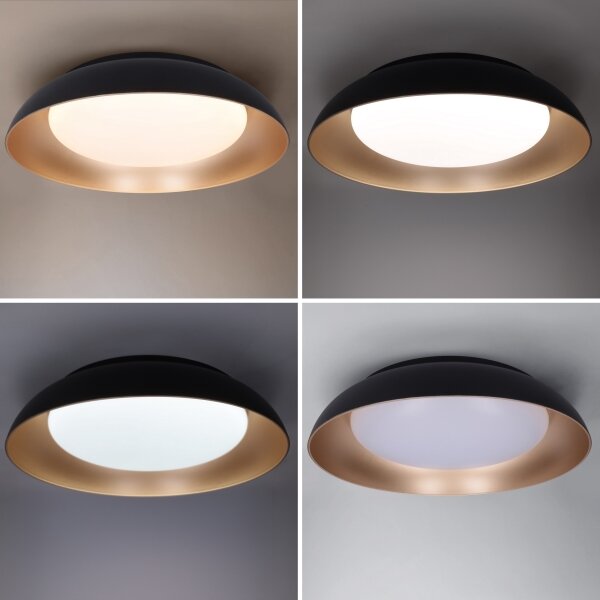Brilagi-LED Stmívatelné svítidlo ALVA LED/48W/230V 3000-6500K pr. 51 cm černá+DO