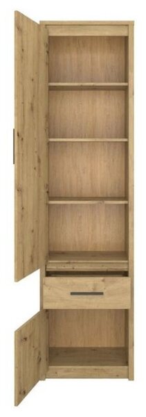 Regál Andra 2D1S (dub artisan). Akce -21%