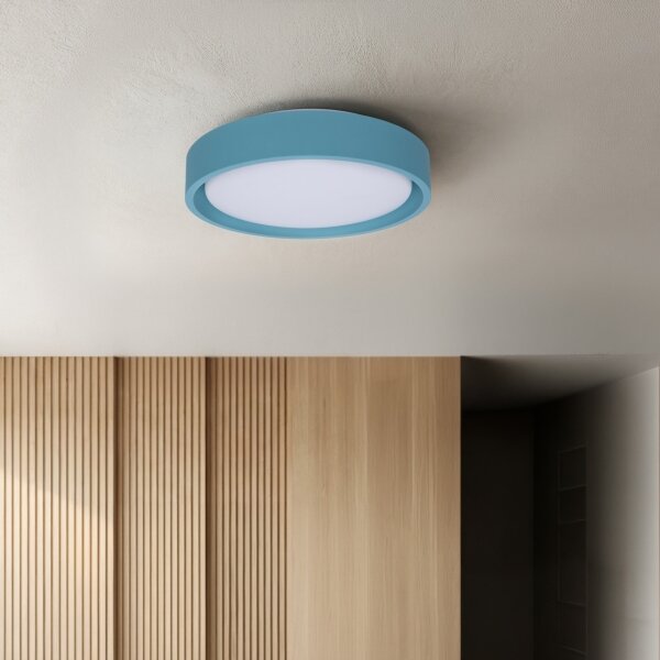 Brilagi - LED Stropní svítidlo MATTEO LED/24W/230V pr. 31 cm tyrkysová