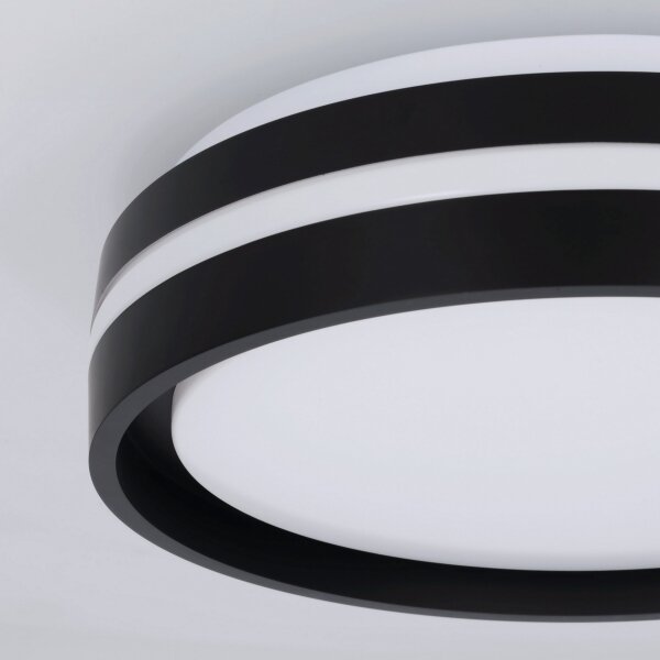 Brilagi - LED Stropní svítidlo NAOMI LED/24W/230V pr. 28,5 cm černá