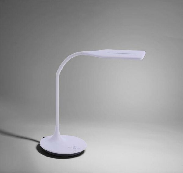 LEUCHTEN DIREKT is JUST LIGHT LED stolní lampa v bílé, flexibilní rameno s měnitelnou teplotou barvy světla a stmívaním 2700-5000K LD 13061-16