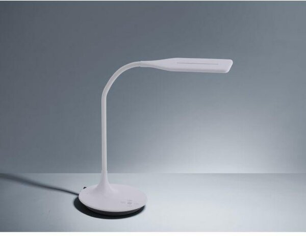 LEUCHTEN DIREKT is JUST LIGHT LED stolní lampa v bílé, flexibilní rameno s měnitelnou teplotou barvy světla a stmívaním 2700-5000K LD 13061-16