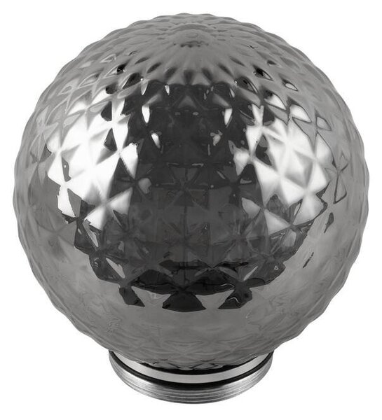 LA 1007858 Skleněné stínidlo VARYT Diamant smoke - BIG WHITE (SLV)