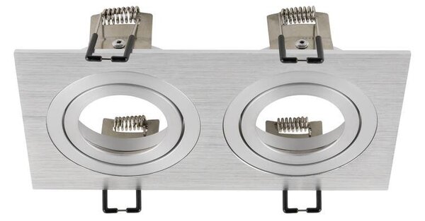 LA 1008009 NEW TRIA® 155 podhledový kroužek, D: 17 š: 9 V: 4 cm, dvousvítidlo, IP 20, hliník - BIG WHITE (SLV)