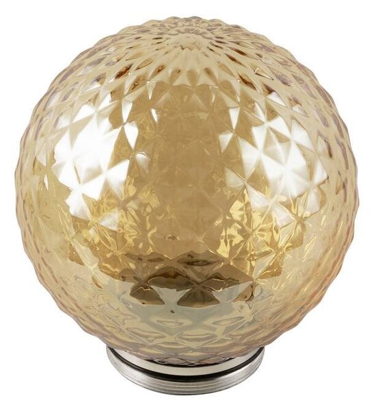 LA 1008023 Skleněné stínidlo VARYT Diamant amber - BIG WHITE (SLV)