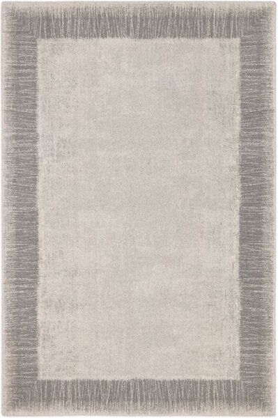 Kusový vlněný koberec Agnella Isfahan M Grover Popel šedý Rozměr: 133x180 cm