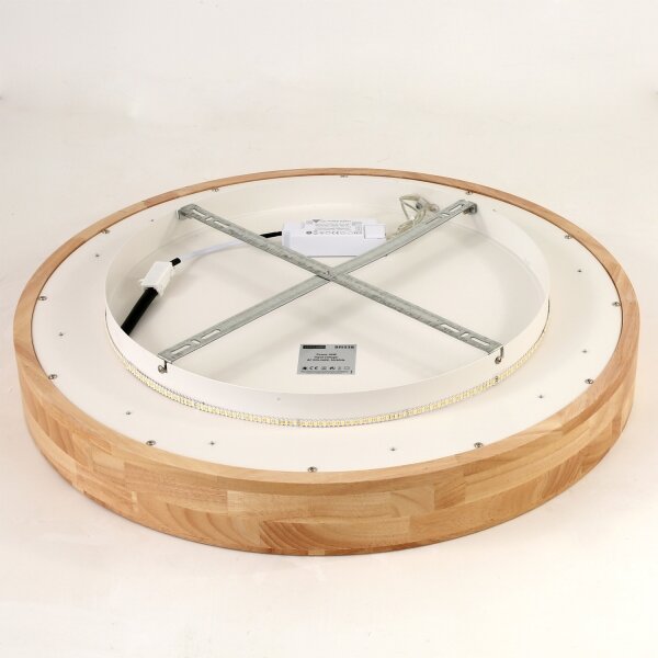 Brilagi-LED Strop. svítidlo FALCON WOOD LED/40W/230V 3000/4000/6000K 60 cm dřevo
