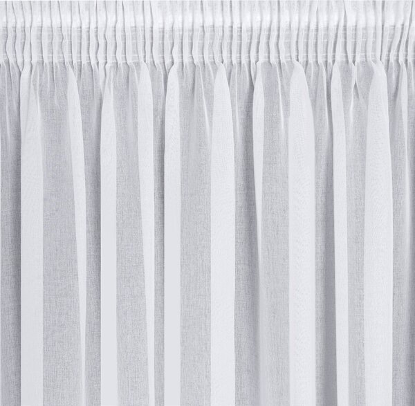 ZÁCLONA NA PÁSCE ELPIDIA 350X250 CM BÍLÁ