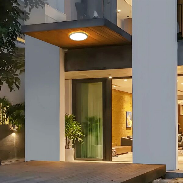 Brilagi - LED Koupelnové svítidlo ULTRA SLIM LED/12W/230V pr. 22,5 cm zlatá IP54