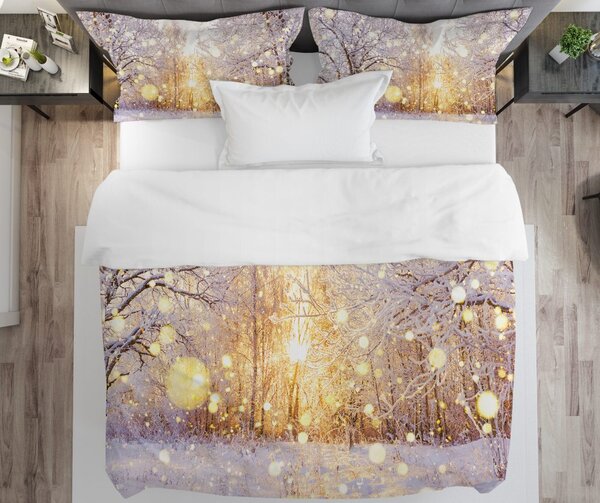 Gipetex Natural Dream 3D Italské povlečení 100% bavlna Alba - 140x200 / 70x90 cm