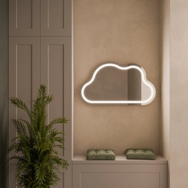 Zrcadlo LED Premium - Cloud