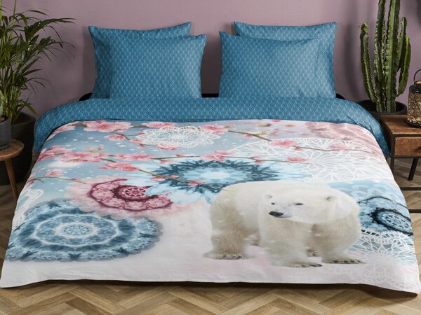 HIP Designové povlečení HIP flanel 30093 KODIAK 140x200/70x90 cm