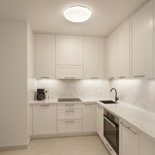 LED Stm. stropní svítidlo HEX LED/72W/230V 3000-6000K pr. 50 cm bílá + DO