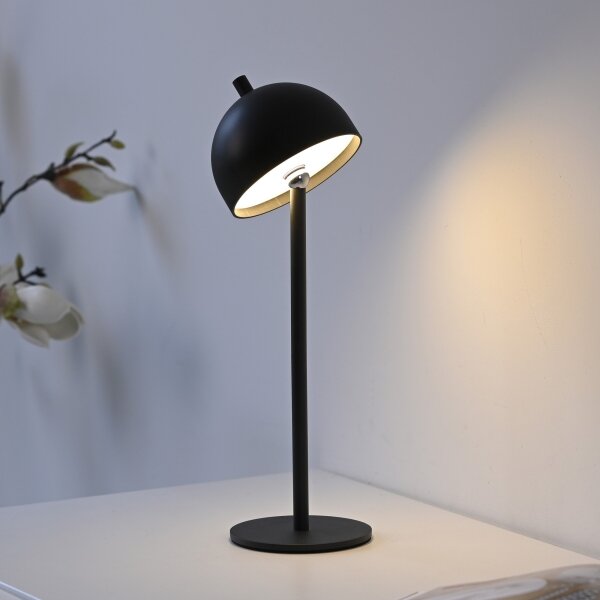 Schöner Wohnen 19244-18 - LED Stm. stolní lampa BELLIS LED/2,5W/5V IP54 černá