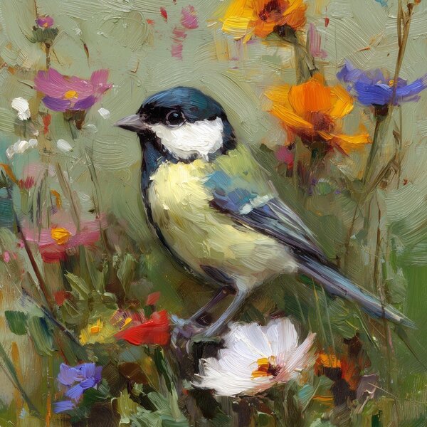 Tištěný obraz na plátně 32x32 cm Yellow Parus – Styler