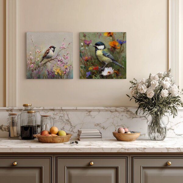 Tištěný obraz na plátně 32x32 cm Yellow Parus – Styler