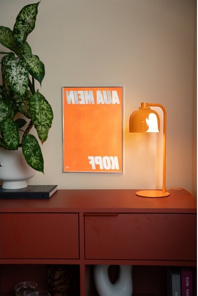 Osram - Stolní lampa DECOR COROLLE 1xG9/20W/230V oranžová