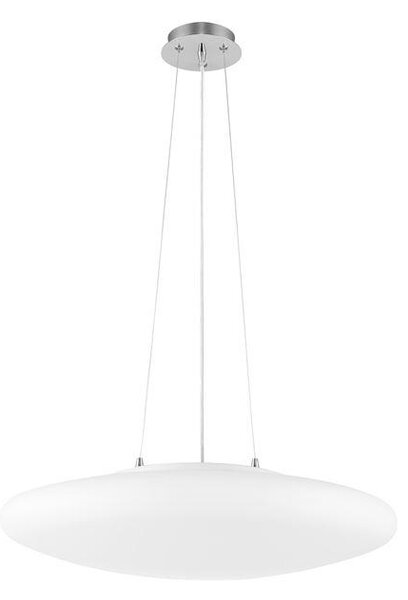 Nova Luce Závěsné svítidlo PRESSIONE opálové sklo, E27 4x12W