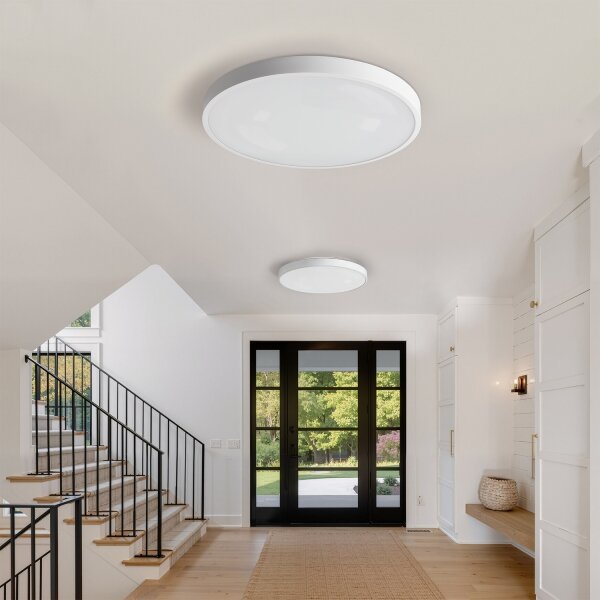 Brilagi - LED Stmívat. svítidlo GLASS POOL DOUBLE LED/80W/230V 60 cm bílá + DO