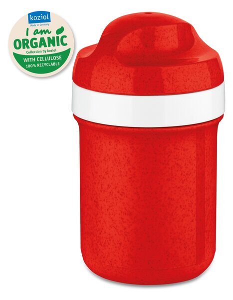OASE Mini láhev na vodu 200 ml Organic čerevená KOZIOL (barva-organic červená)