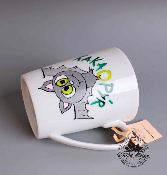 Porcelánový hrnek - Kakaopýr