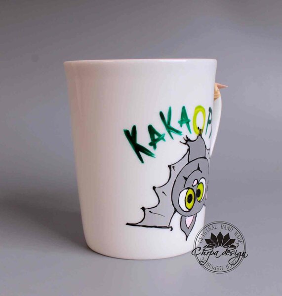 Porcelánový hrnek - Kakaopýr