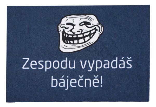 Mercury Flooring, Rohožka Zespodu vypadáš báječně (Meme) 40x60 cm, 40x60, modrá