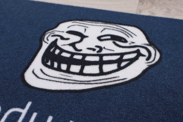 Mercury Flooring, Rohožka Zespodu vypadáš báječně (Meme) 40x60 cm, 40x60, modrá