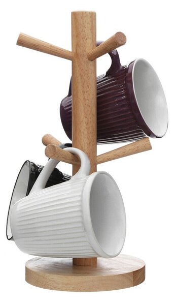 Dřevěný držák na hrnky Soka – Premier Housewares