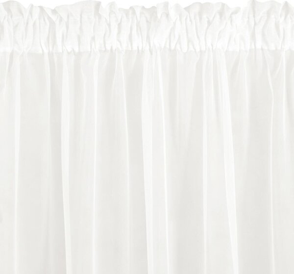 ZÁCLONA NA PÁSCE REBECCA 350X250 CM KRÉMOVÁ