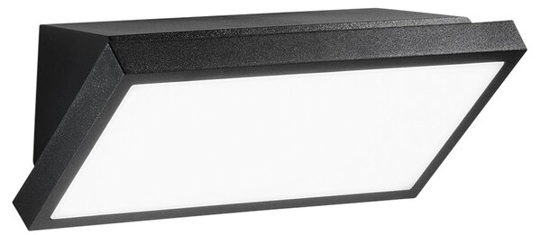 FAN LED-W-RIM-NER Nástěnné LED svítidlo Rim (černé) 20 W, 2500 lm, 4000 K, IP54, 26 x 8,7 x 13,2 cm - FANEUROPE