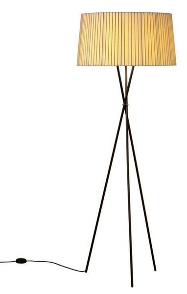Stojací Lampa Santa & Cole, stmívatelné, Černá, Obývací pokoj, Kov
