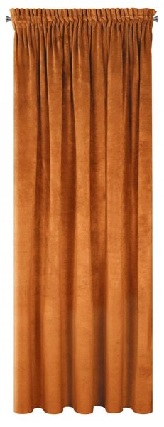 ZATEMŇOVACÍ ZÁVĚS NA PÁSCE VILLA 140X270 CM ORANŽOVÁ