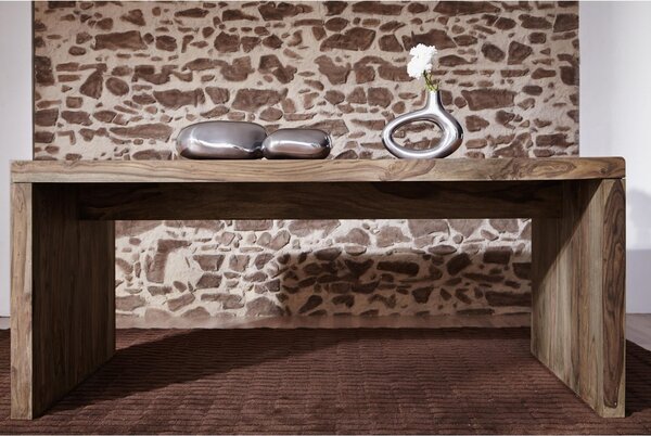 GREY WOOD Psací stůl 178x75 cm, masivní indický palisandr