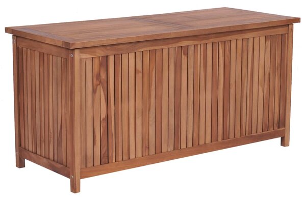 Zahradní úložný box - masivní teakové dřevo | 120x50x58 cm