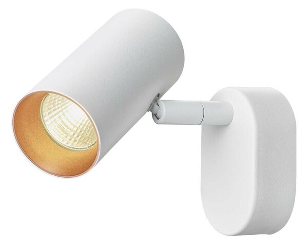 BIG WHITE SLV NOBLO nástěnné a stropní svítidlo, jednoduché, kulaté, 2000-3000K, 8W, Dim-to-Warm, PHASE, 36°, bílé 1008703