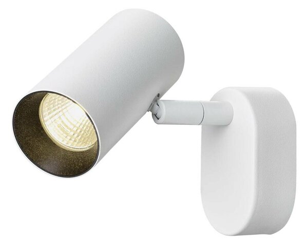 BIG WHITE SLV NOBLO nástěnné a stropní svítidlo, jednoduché, kulaté, 2000-3000K, 8W, Dim-to-Warm, PHASE, 36°, bílé 1008703