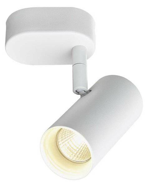 BIG WHITE SLV NOBLO nástěnné a stropní svítidlo, jednoduché, kulaté, 2000-3000K, 8W, Dim-to-Warm, PHASE, 36°, bílé 1008703