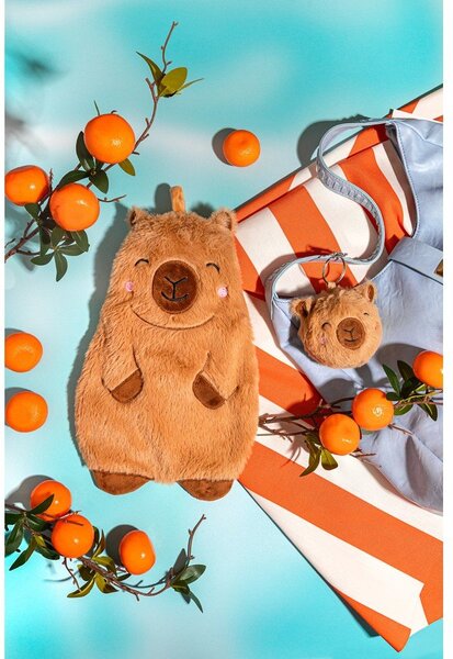 Béžový termofor Coco Capybara – Sass & Belle